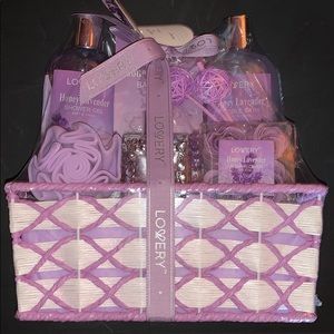 Honey Lavender bath set